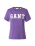 GANT Tricou lila / alb - Pled.ro