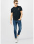 GANT Tricou negru - Pled.ro