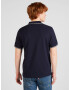 GANT Tricou 'RUGGER' bleumarin / alb - Pled.ro