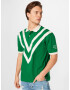 GANT Tricou 'RUGGER' verde / alb - Pled.ro