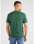 GANT Tricou verde închis / alb - Pled.ro