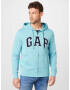 GAP Hanorac albastru marin / albastru aqua / alb - Pled.ro