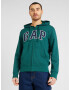 GAP Hanorac 'ARCH' bleumarin / verde petrol / alb - Pled.ro