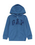 GAP Hanorac 'V-FRCH FT HERITAGE LOGO FZ HOOD' albastru / bleumarin / indigo - Pled.ro