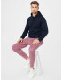 GAP Pantaloni 'ARCH' mauve / negru / alb - Pled.ro