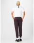 GAP Pantaloni bej / maro mokka / alb - Pled.ro