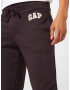 GAP Pantaloni bej / maro mokka / alb - Pled.ro