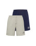 GAP Pantaloni bleumarin / gri amestecat / alb - Pled.ro