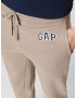 GAP Pantaloni bleumarin / maro deschis / alb - Pled.ro