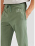 GAP Pantaloni 'HERITAGE' verde / alb - Pled.ro