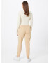 GAP Pantaloni maro deschis / alb - Pled.ro