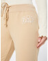 GAP Pantaloni maro deschis / alb - Pled.ro