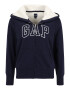 Gap Petite Hanorac bleumarin / alb - Pled.ro