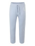 Gap Petite Pantaloni albastru deschis / alb - Pled.ro