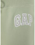 Gap Petite Pantaloni verde pastel / alb - Pled.ro