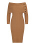 Gap Petite Rochie tricotat maro caramel - Pled.ro