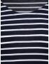 Gap Petite Tricou bleumarin / alb - Pled.ro