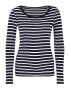 Gap Petite Tricou bleumarin / alb - Pled.ro