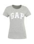 Gap Petite Tricou gri / alb - Pled.ro