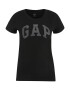 Gap Petite Tricou gri grafit / negru - Pled.ro