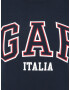 Gap Petite Tricou 'ITALIA' bleumarin / roșu / alb - Pled.ro