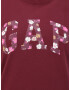 Gap Petite Tricou roz / roșu burgundy / alb - Pled.ro