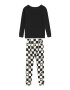 GAP Pijamale negru / alb - Pled.ro