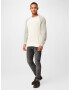 GAP Pulover gri / alb natural - Pled.ro