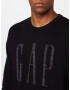 GAP Pulover 'INTARSIA' gri amestecat / negru - Pled.ro