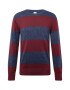 GAP Pulover 'NOVELTY' albastru marin / roșu burgundy - Pled.ro