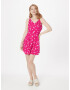 GAP Rochie de vară albastru deschis / fucsia / alb - Pled.ro