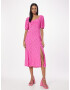 GAP Rochie roz / alb - Pled.ro