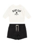 GAP Set negru / alb murdar - Pled.ro