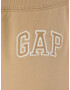 Gap Tall Pantaloni maro deschis / alb - Pled.ro