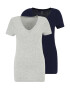 Gap Tall Tricou bleumarin / gri amestecat - Pled.ro