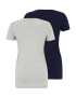 Gap Tall Tricou bleumarin / gri amestecat - Pled.ro