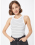 GAP Top negru / alb - Pled.ro