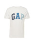 GAP Tricou albastru / bleumarin / albastru pastel / alb - Pled.ro