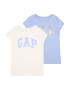 GAP Tricou albastru deschis / argintiu / alb - Pled.ro