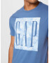 GAP Tricou albastru fumuriu / albastru deschis / alb - Pled.ro