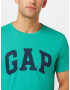 GAP Tricou albastru marin / verde jad - Pled.ro