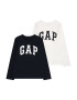 GAP Tricou albastru noapte / alb - Pled.ro