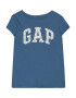 GAP Tricou albastru porumbel / alb - Pled.ro