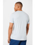 GAP Tricou 'ARCH' albastru fumuriu / albastru noapte / azur / alb - Pled.ro