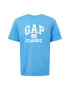 GAP Tricou azur / alb - Pled.ro