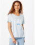 GAP Tricou azuriu / albastru amestec / alb - Pled.ro