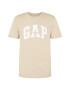 GAP Tricou bej / alb - Pled.ro