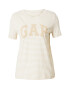 GAP Tricou bej / alb - Pled.ro