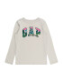 GAP Tricou bej / albastru deschis / verde pin / roz - Pled.ro