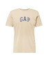 GAP Tricou bej / albastru marin / alb - Pled.ro